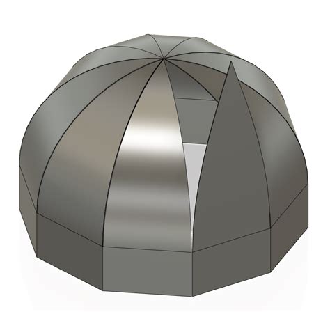 how to make a dome out of sheet metal|metal dome armor.